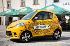 Žluťák – festivalový vůz